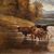 William Vivian Tippett (British, 1833 - 1910) - Paesaggio con mucche al lago.
