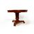 19th century walnut table with circular top