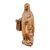 Carved wooden sculpture - Saint Robert. Italy, 16th century.
