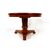 19th century walnut table with circular top