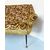 Divano foliage ocra - Vintage 1970