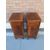PAIR OF EARLY 1900s ECLECTIC ART NOUVEAU WALNUT BURL BEDSIDE TABLES