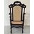 Louis XV walnut armchair. Bologna, first half of the 18th century