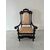 Louis XV walnut armchair. Bologna, first half of the 18th century