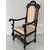 Louis XV walnut armchair. Bologna, first half of the 18th century