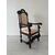 Louis XV walnut armchair. Bologna, first half of the 18th century
