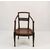 Set of eight walnut armchairs, Veneto, late 18th century