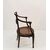 Set of eight walnut armchairs, Veneto, late 18th century
