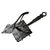 17th century wrought and engraved iron lamp