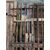 PTCI565 - Cancello in ferro battuto, epoca '800, misure cm L 180 x H 218