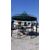 Gazebo in ferro pieno con copertura