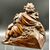 Scultura in Legno Scolpito - Putto con Cane Epoca: XIX secolo