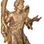 Pair of gilded wooden angels