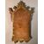 Carved and gilded wooden mirror. Northern Italy, 18th century.