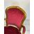 Pair of carved and gilded wooden armchairs. Lombardy, 19th century