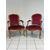Pair of carved and gilded wooden armchairs. Lombardy, 19th century