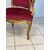 Pair of carved and gilded wooden armchairs. Lombardy, 19th century