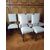 Six spool chairs in walnut in excellent condition
