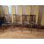 Four early 20th-century chairs, restored and ready for upholstery