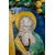 Santi Buglioni, terracotta tondo depicting "Saint Andrew within a crown of fruits and flowers"