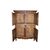 Elegant French solid oak wardrobe - late 19th century, Provençal style