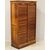 Antico classificatore archivio schedario serranda in rovere