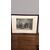 Antique etching '800 Celestino Turletti. Welcome Uncle, 44x32cm