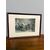Antique etching '800 Celestino Turletti. Welcome Uncle, 44x32cm