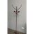 Antico attaccapanni in ferro battuto Liberty, '800, 170x47cm