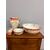 Antico set da toilet in porcellana Limoges, '800, 30x40cm