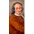 Portrait of a middle-aged man with a hunchback