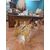 Large lyre-shaped lacquered table Large lyre-shaped lacquered table