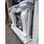 White marble fireplace surround