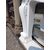 White marble fireplace surround