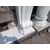 White marble fireplace surround