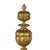 Coppia di alari in bronzo cesellato e dorato, Francia XIX secolo Coppia di alari in bronzo cesellato e dorato, Francia XIX secolo