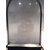 Unique two-light lamp in metal and glass, 20th century Unique two-light lamp in metal and glass, 20th century