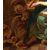 Scuola Romana del XVII secolo, Santa Cecilia con angeli in concerto, dipinto olio su tela Scuola Romana del XVII secolo, Santa Cecilia con angeli in concerto, dipinto olio su tela