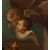 Scuola Romana del XVII secolo, Santa Cecilia con angeli in concerto, dipinto olio su tela Scuola Romana del XVII secolo, Santa Cecilia con angeli in concerto, dipinto olio su tela