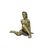 Scultura in terracotta invetriata, Manifattura Lenci su modello di Helen König Scavini, Nuda, 1927-36 circa Scultura in terracotta invetriata, Manifattura Lenci su modello di Helen König Scavini, Nuda, 1927-36 circa