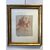 Studio di testa maschile, disegno a sanguigna su pergamena, fine XVII secolo