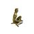 Scultura in terracotta invetriata, Manifattura Lenci su modello di Helen König Scavini, Nuda, 1927-36 circa Scultura in terracotta invetriata, Manifattura Lenci su modello di Helen König Scavini, Nuda, 1927-36 circa