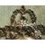 Cornice in argento cesellato e sbalzato del XVIII secolo contenente scudo genovese del 1683 Cornice in argento cesellato e sbalzato del XVIII secolo contenente scudo genovese del 1683