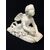 Scultura in marmo bianco, firmata Pompeo Marchesi, Amorino che scrive, 1840 Scultura in marmo bianco, firmata Pompeo Marchesi, Amorino che scrive, 1840