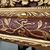 Important wooden mirror from 1850, lacquered and gilded, Venice, with frieze