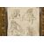 Pair of ink drawings on paper with studies for grotesques, friezes, and helmets. Central Italian painter of the 17th century