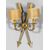 Pair of gilded bronze sconces, France, first half of the 19th century, Empire style