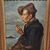 Neapolitan fisherman painting of the 19th century signed Duranti, high quality
