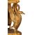 Centrotavola in bronzo dorato e vetro lavorato, Francia, XIX secolo, stile Impero Centrotavola in bronzo dorato e vetro lavorato, Francia, XIX secolo, stile Impero