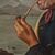 Neapolitan fisherman oil painting from the 1800s signed Duranti, high quality Neapolitan fisherman oil painting from the 1800s signed Duranti, high quality